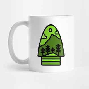 Forest and mountain Mug